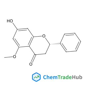 (2S)-7-Hydroxy-5-methoxy-2-phenyl-2,3-dihydro-4H-chromen-4-one