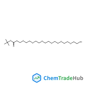 2-Methyl-2-propanyl 1-hydroxy-3,6,9,12,15,18-hexaoxahenicosan-21-oate