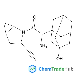 (1S,3S,5S)-2-{(2S)-2-Amino-2-[(1r,3R,5R,7S)-3-hydroxyadamantan-1-yl]acetyl}-2-azabicyclo[3.1.0]hexane-3-carbonitrile