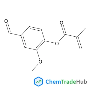 2-Propenoic acid, 2-methyl-, 4-formyl-2-methoxyphenyl ester