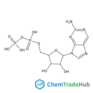 9-{5-O-[Hydroxy(phosphonooxy)phosphoryl]-beta-D-ribofuranosyl}-9H-purin-2-amine