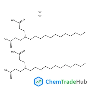 Sodium 3-[(2-carboxyethyl)(dodecyl)amino]propanoate (1:1)