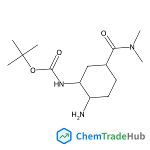 tert-Butyl ((1R,2S,5S)-2-amino-5-(dimethylcarbamoyl)cyclohexyl)carbamate