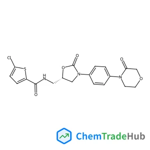 5-Chloro-N-({(5S)-2-oxo-3-[4-(3-oxo-4-morpholinyl)phenyl]-1,3-oxazolidin-5-yl}methyl)-2-thiophenecarboxamide