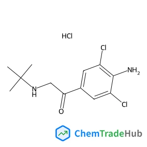 1-(4-Amino-3,5-dichlorophenyl)-2-[(2-methyl-2-propanyl)amino]ethanone hydrochloride (1:1)