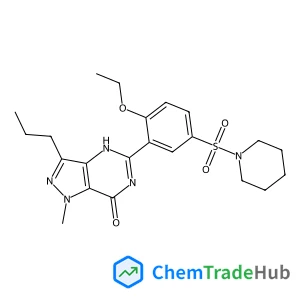 5-[2-Ethoxy-5-(1-piperidinylsulfonyl)phenyl]-1-methyl-3-propyl-1,4-dihydro-7H-pyrazolo[4,3-d]pyrimidin-7-one