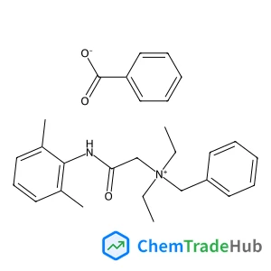 N-Benzyl-2-[(2,6-dimethylphenyl)amino]-N,N-diethyl-2-oxoethanaminium benzoate
