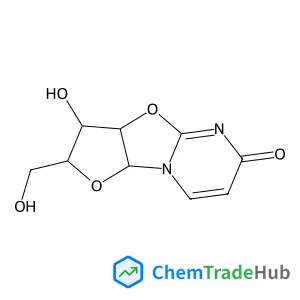 (2R,3R,3aS,9aR)-3-Hydroxy-2-(hydroxymethyl)-2,3,3a,9a-tetrahydro-6H-furo[2',3':4,5][1,3]oxazolo[3,2-a]pyrimidin-6-one