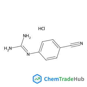 1-(4-Cyanophenyl)guanidine hydrochloride (1:1)