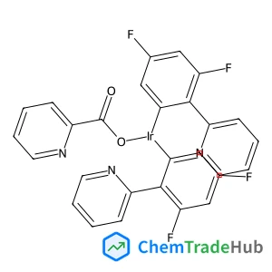 Bis[3,5-difluoro-2-(2-pyridinyl)phenyl](2-pyridinecarboxylato-kappaO)iridium