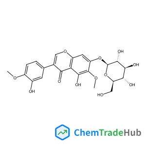 5-Hydroxy-3-(3-hydroxy-4-methoxyphenyl)-6-methoxy-4-oxo-4H-chromen-7-yl beta-D-glucopyranoside