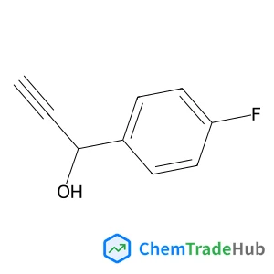 1-(4-Fluorophenyl)-2-propyn-1-ol structure