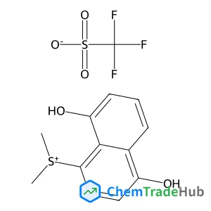 (4,8-DIHYDROXY-1- NAPHTHYL)DIMETHYLSULFONIUM TRIFLUOROMETHANESULFONATE
