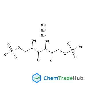 Sodium (3S,4R,5R)-6-((hydrogenphosphonato)oxy)-3,4,5-trihydroxy-2-oxohexyl phosphate