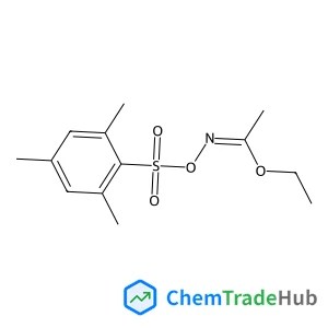 Ethyl N-[(mesitylsulfonyl)oxy]ethanimidate