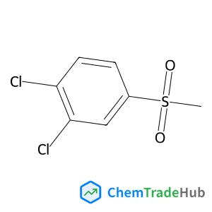 1,2-Dichloro-4-(methylsulfonyl)benzene structure
