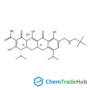 (4S,4aS,5aR,12aS)-4,7-Bis(dimethylamino)-9-{[(2,2-dimethylpropyl)amino]methyl}-3,10,12,12a-tetrahydroxy-1,11-dioxo-1,4,4a,5,5a,6,11,12a-octahydro-2-tetracenecarboxamide