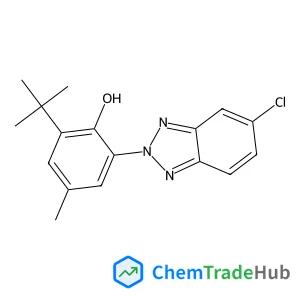 2-(5-Chloro-2H-benzotriazol-2-yl)-4-methyl-6-(2-methyl-2-propanyl)phenol