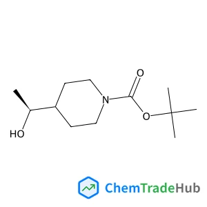 2-Methyl-2-propanyl 4-[(1S)-1-hydroxyethyl]-1-piperidinecarboxylate