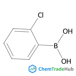 (2-Chlorophenyl)boronic acid Chemical_Structure_Of