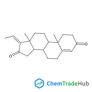 (8R,9S,10R,13S,14S,17Z)-17-ethylidene-10,13-dimethyl-1,2,6,7,8,9,11,12,14,15-decahydrocyclopenta[a]phenanthrene-3,16-dione