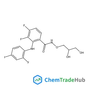 N-[(2R)-2,3-Dihydroxypropoxy]-3,4-difluoro-2-[(2-fluoro-4-iodophenyl)amino]benzamide