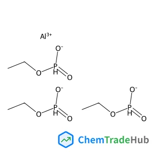 Phosphonic acid, monoethyl ester, aluminum salt