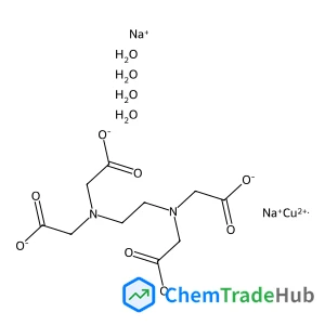 Copper(2+) sodium 2,2',2'',2'''-(1,2-ethanediyldinitrilo)tetraacetate (1:2:1)