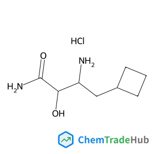 3-Amino-4-cyclobutyl-2-hydroxybutanamide hydrochloride (1:1) 3-Amino-4-cyclobutyl-2-hydroxybutanamide hydrochloride (1:1)