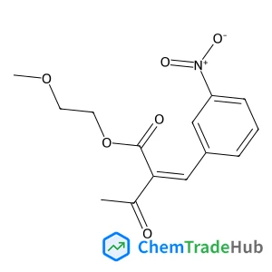 Butanoic acid, 2-[(3-nitrophenyl)methylene]-3-oxo-, 2-methoxyethylester