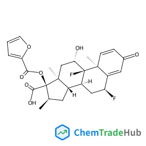 (6alpha,11beta,16alpha,17alpha)-6,9-Difluoro-17-(2-furoyloxy)-11-hydroxy-16-methyl-3-oxoandrosta-1,4-diene-17-carboxylic acid