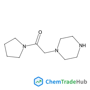 2-(1-Piperazinyl)-1-(1-pyrrolidinyl)ethanone