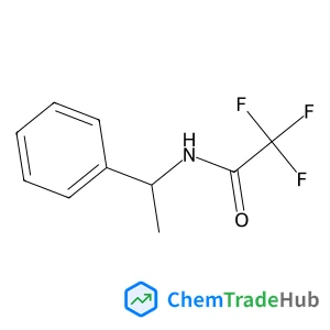 2,2,2-Trifluoro-N-[(1S)-1-phenylethyl]acetamide structure