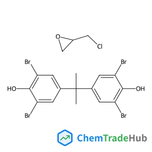 4,4'-(2,2-Propanediyl)bis(2,6-dibromophenol) - 2-(chloromethyl)oxirane (1:1)
