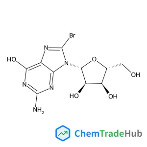 (2R,3R,4S,5R)-2-(2-amino-8-bromo-6-hydroxy-9H-purin-9-yl)-5-(hydroxymethyl)oxolane-3,4-diol
