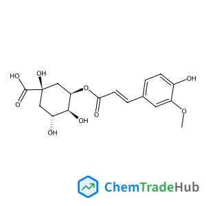 (1R,3R,4S,5R)-1,3,4-Trihydroxy-5-{[(2E)-3-(4-hydroxy-3-methoxyphenyl)-2-propenoyl]oxy}cyclohexanecarboxylic acid