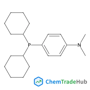 4-(Dicyclohexylphosphino)-N,N-dimethylaniline structure