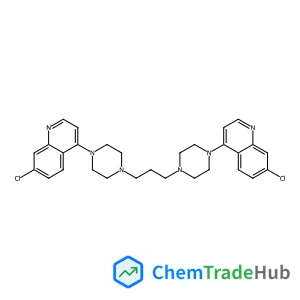 Quinoline, 4,4'-(1,3-propanediyldi-4,1-piperazinediyl)bis[7-chloro-