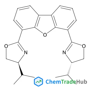 (4S,4'S)-2,2'-Dibenzo[b,d]furan-4,6-diylbis(4-isopropyl-4,5-dihydro-1,3-oxazole)