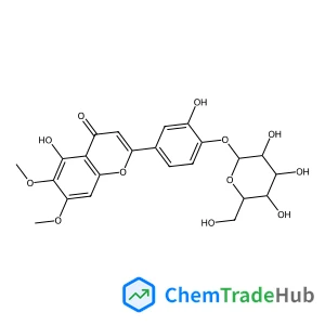 3',4',5,6,7-Pentahydroxyflavone; 6,7-Di-Me ether, 4'-O-β-D-glucopyranoside