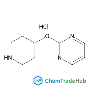2-(Piperidin-4-yloxy)pyrimidine hydrochloride structure