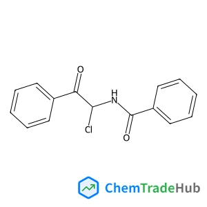 N-(1-Chloro-2-oxo-2-phenylethyl)benzamide