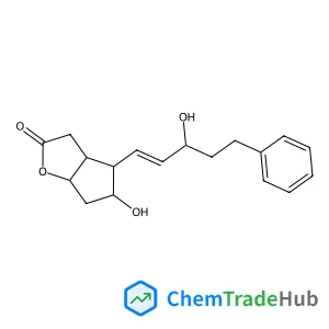 (3aR,4R,5R,6aS)-5-Hydroxy-4-[(3S)-3-hydroxy-5-phenyl-1-penten-1-yl]hexahydro-2H-cyclopenta[b]furan-2-one