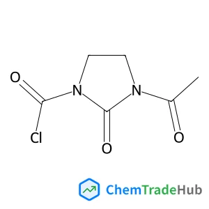 3-Acetyl-2-oxo-1-imidazolidinecarbonyl chloride