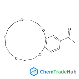1-(2,3,5,6,8,9,11,12-Octahydro-1,4,7,10,13-benzopentaoxacyclopentadecin-15-yl)ethanone