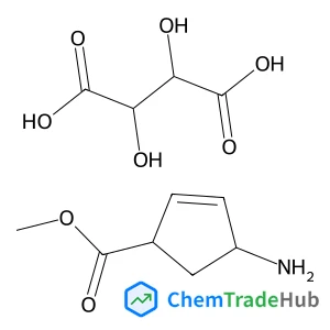 (1S,4R)-4-Amino-2-cyclopentene-1-carboxylic Acid Methyl Ester L-Tartrate