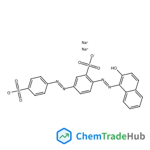 Disodium 2-[(2-hydroxy-1-naphthyl)diazenyl]-5-[(4-sulfonatophenyl)diazenyl]benzenesulfonate