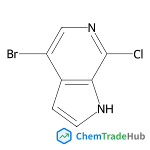 4-bromo-7-chloro-1H-pyrrolo[2,3-c]pyridine