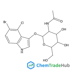 5-Bromo-4-chloro-1H-indol-3-yl 2-acetamido-2-deoxy-beta-D-glucopyranoside