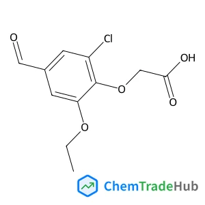 (2-Chloro-6-ethoxy-4-formylphenoxy)acetic acid